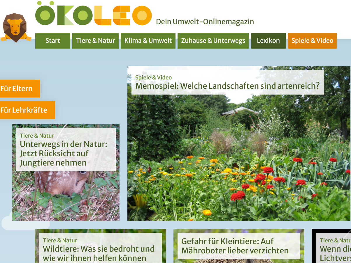 Screenshot Ökoleo
