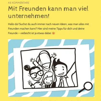 Screenshot Artikel