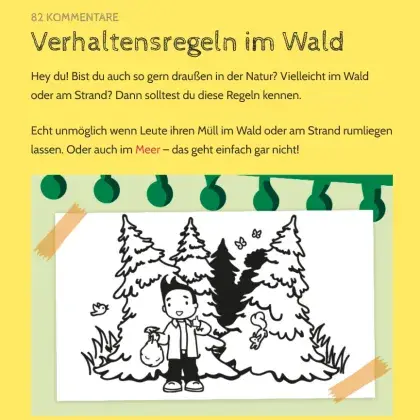 Screenshot Artikel