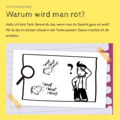 Screenshot Artikel