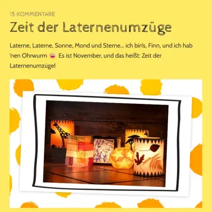 Screenshot Artikel