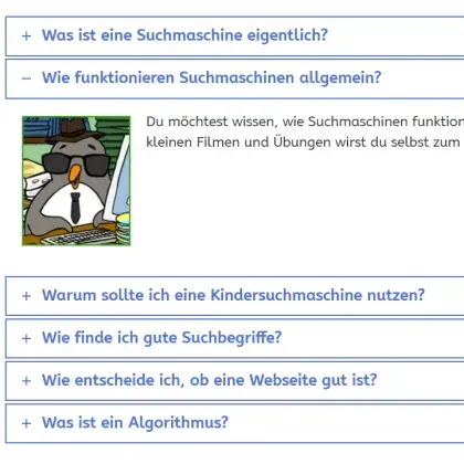 Screenshot Lexikon