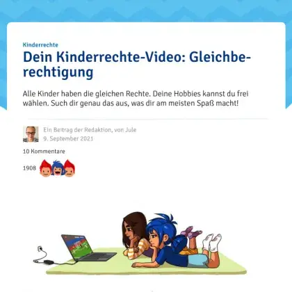 Screenshot Artikel