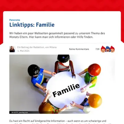 Screenshot Artikel