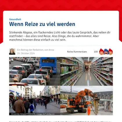 Screenshot Artikel