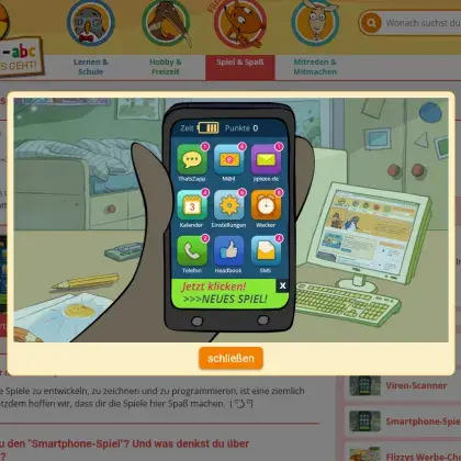 Smartphone-Spiel