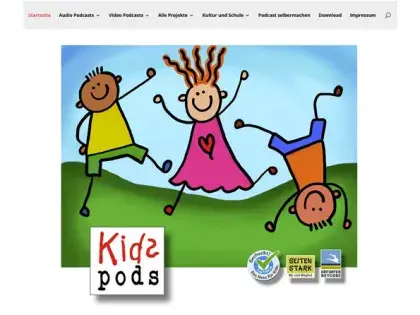 Bildschirmfoto Kidspods